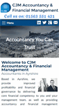 Mobile Screenshot of cjmaccountancy.co.uk